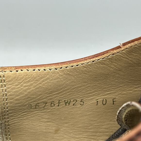 Barker Brogue Wingtip Oxford Men Size 11 US, 10 UK Brown M & S Collection Shoes